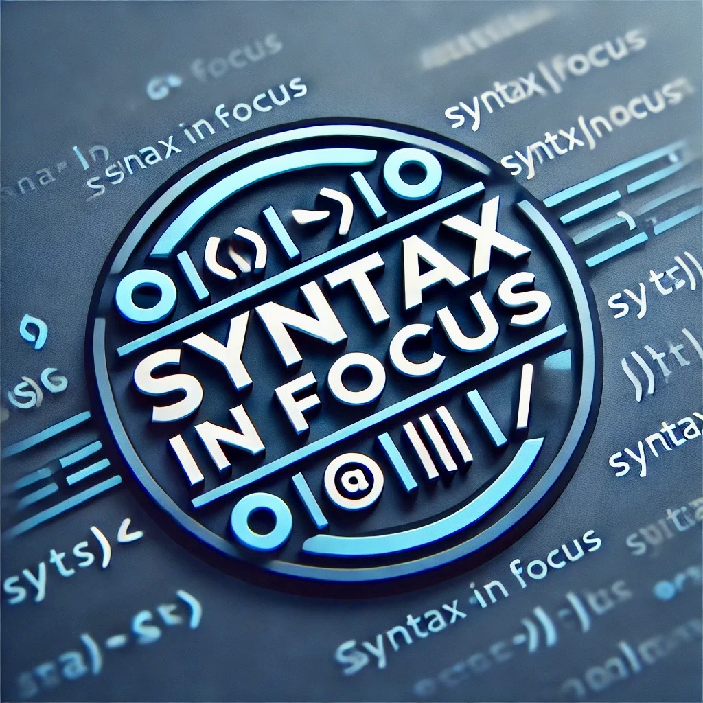 Syntax In Focus